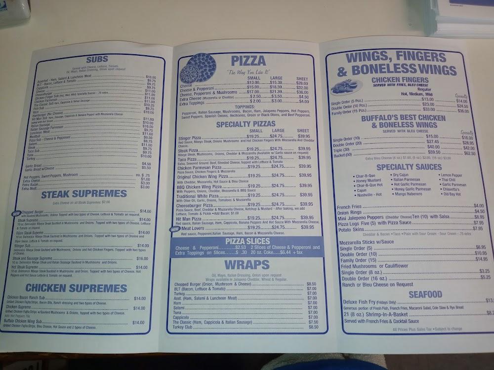 Bailey N Doat Pizzeria Menu image 3